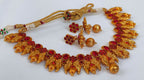 Kemp Peacock Pink Necklace Set - Distacart