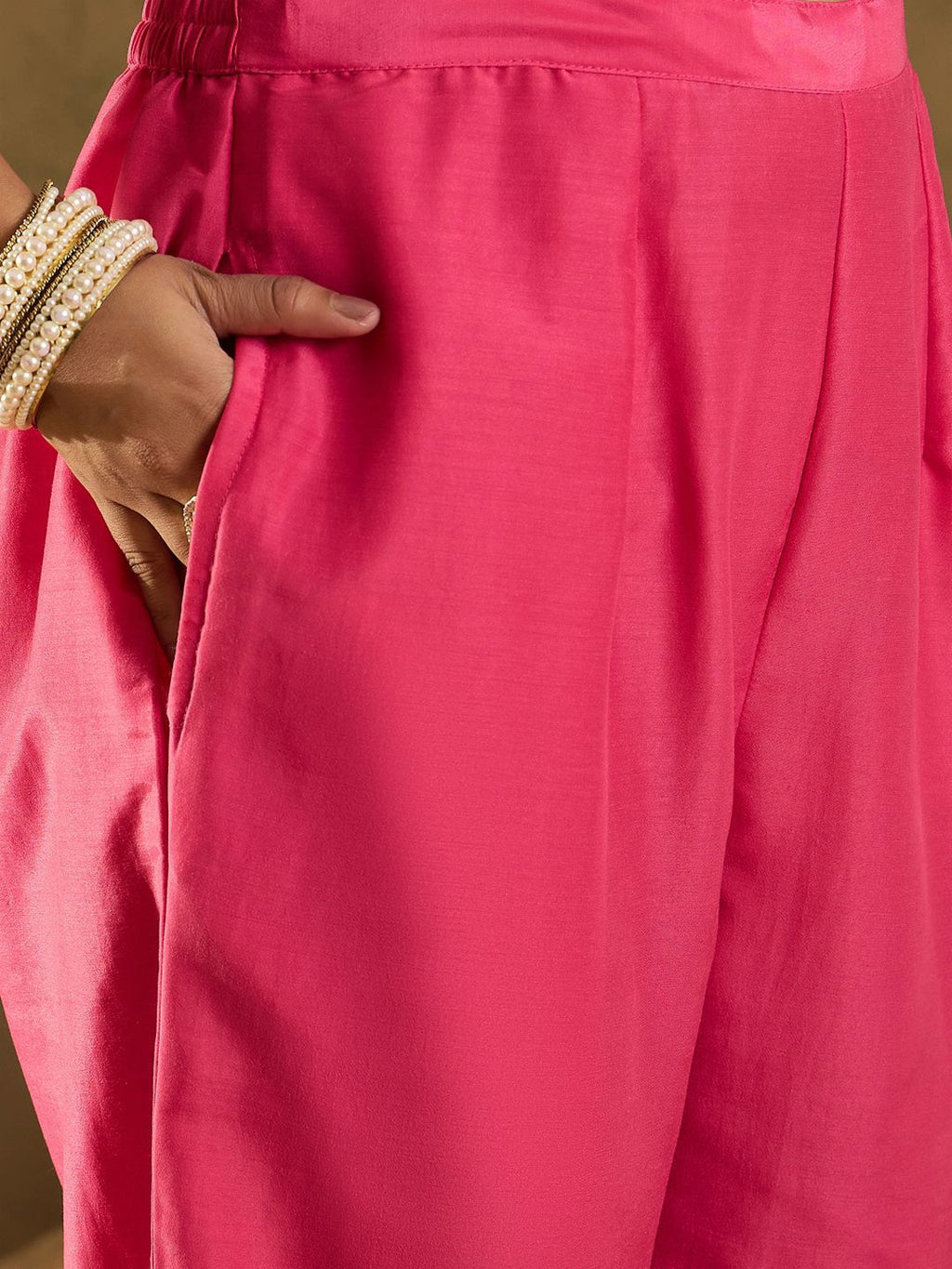 Indo Era Ethnic Motifs Embroidered Thread Work Kurta with Trousers & Dupatta - Distacart