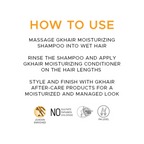 GK Hair Moisturizing Color Protection Shampoo With Nourishing Juvexin- Repairs Dry & Damaged Hair