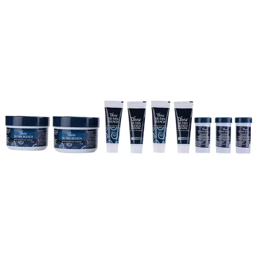 Olivia De-Tan Bleach Kit with Activated Carbon