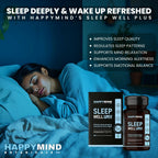 HappyMind Botanicals Sleep Well Plus Veg Tablets