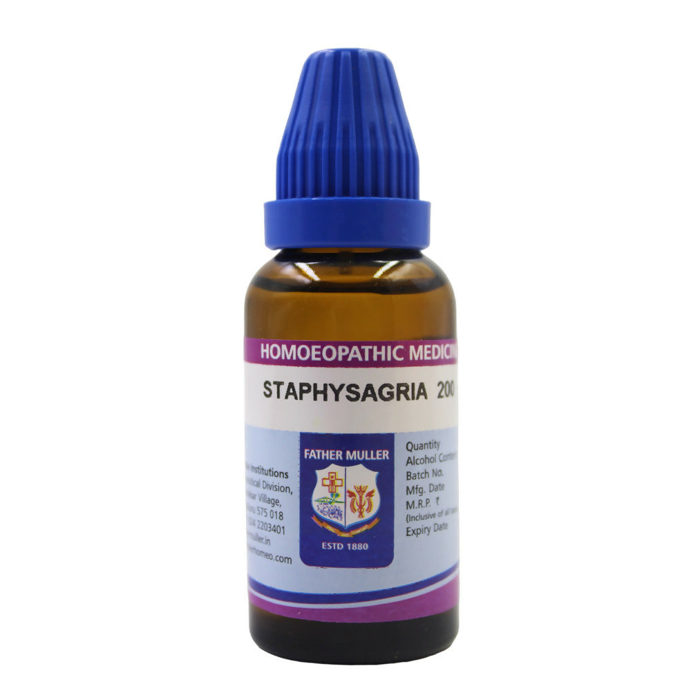 Father Muller Staphysagria Dilution - Distacart