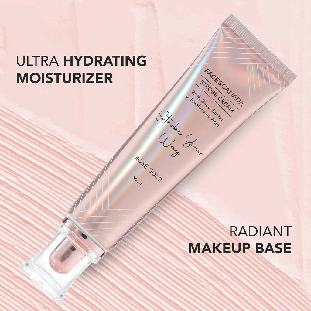 Faces Canada Strobe Cream - Rose Gold - Distacart
