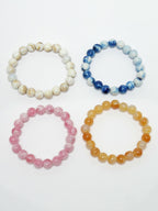 NVR Women & Men Set of 4 Multicolor Elasticated Rakhi With Roli Chawal - Distacart