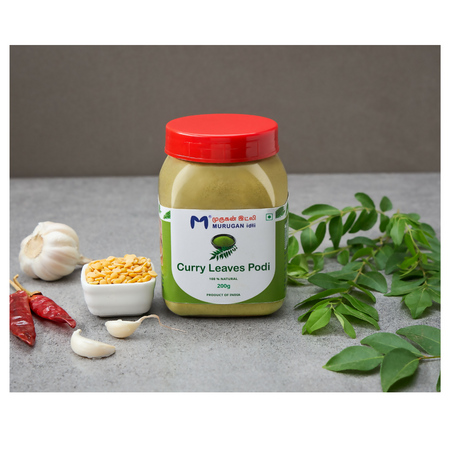 Murugan Idli Curry Leaf Podi