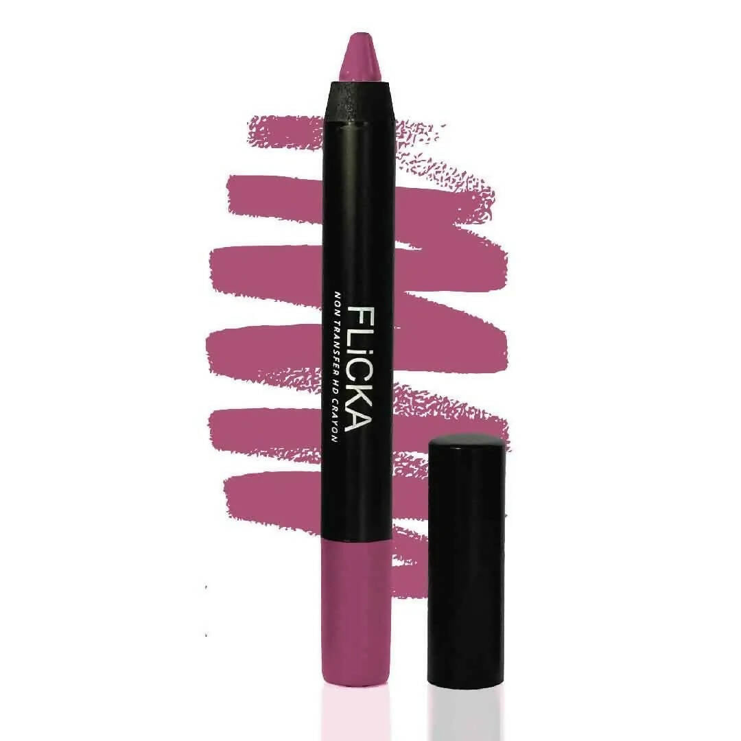 FLiCKA Lasting Lipsence Crayon Lipstick 04 I Am On Diet - Light Pink