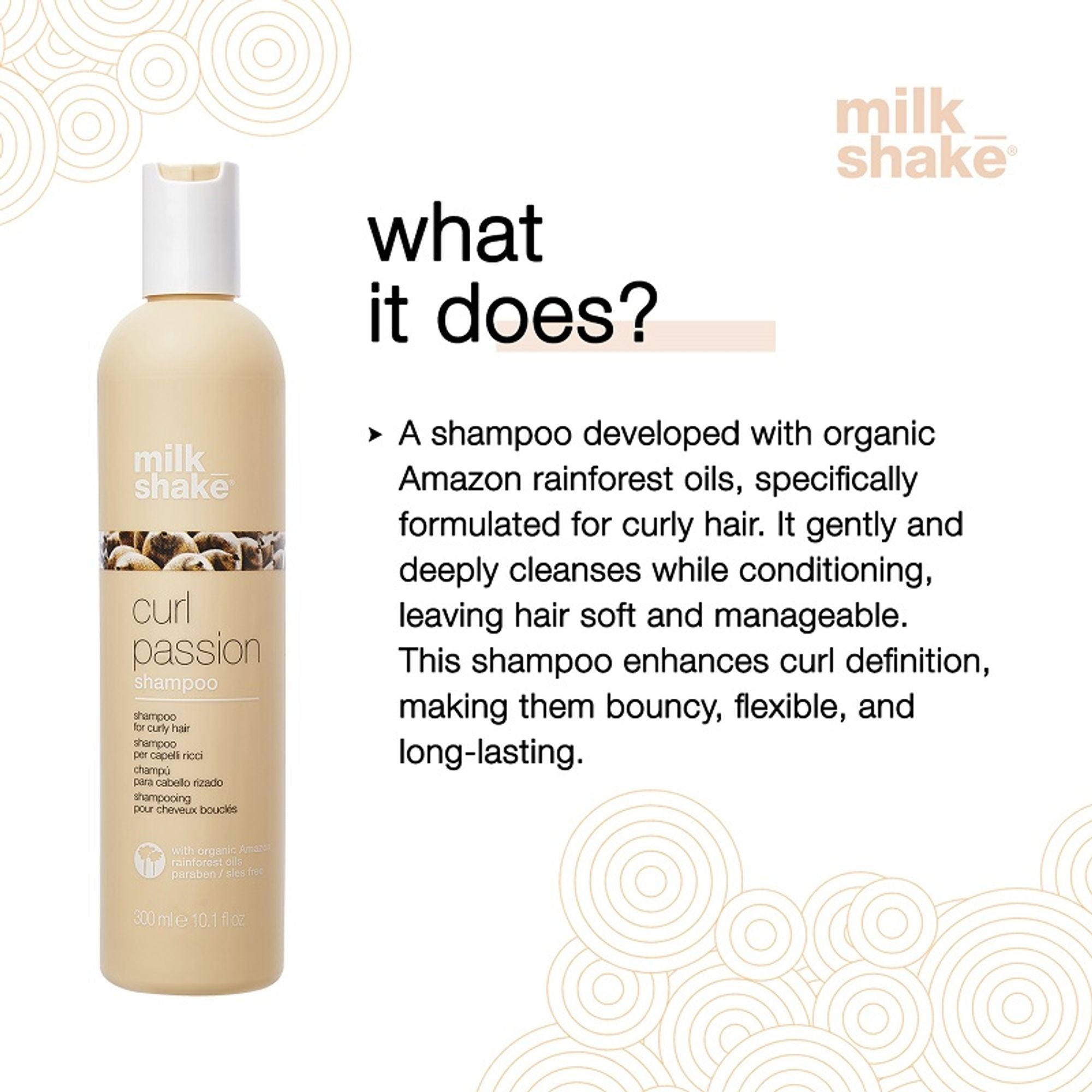Milkshake Curl Passion Shampoo