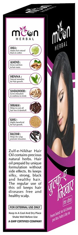Moon Herbal Zulfe-E Nikhar Oil