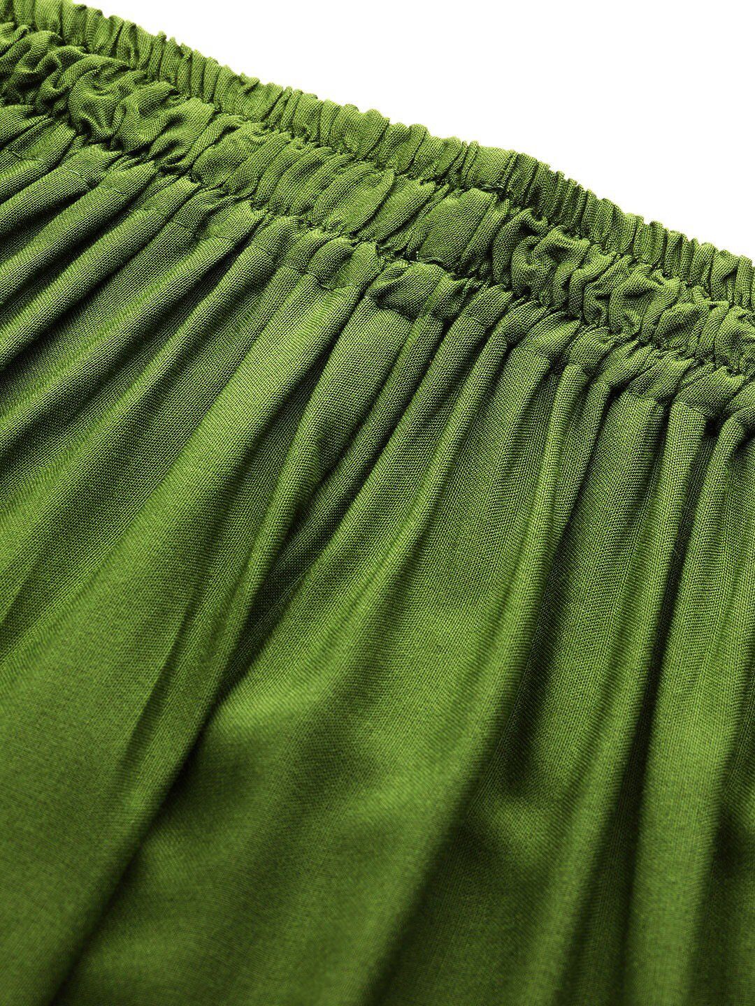 TAG 7 Women Flared Regular Palazzos