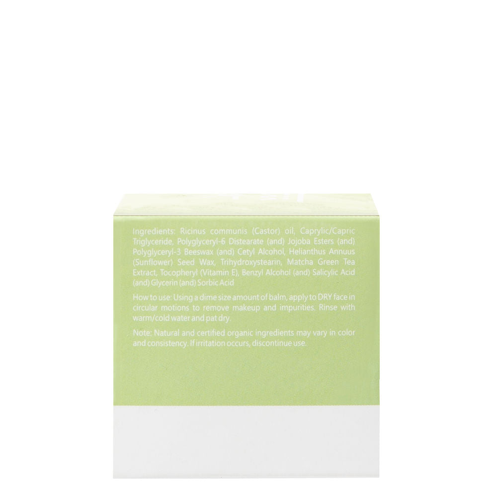 Earth Rhythm Matcha Green Tea Cleansing Balm
