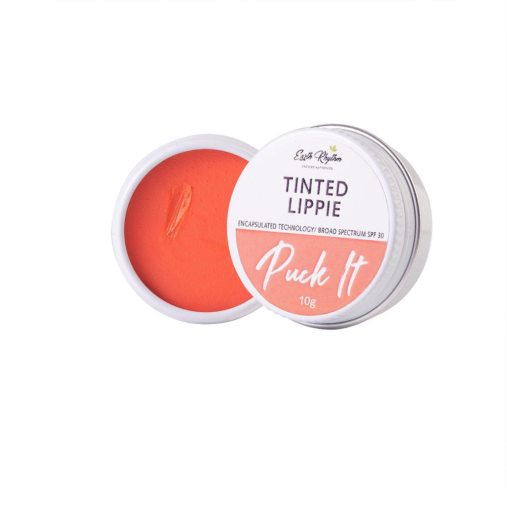 Earth Rhythm Tinted Lippie Puck It Lip Balm - Cupid