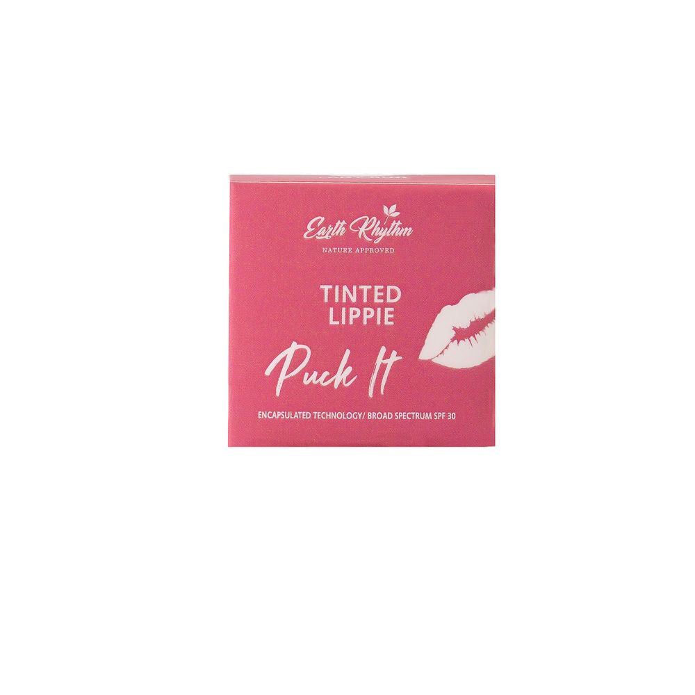 Earth Rhythm Tinted Lippie Puck It Lip Balm - Lady Bug