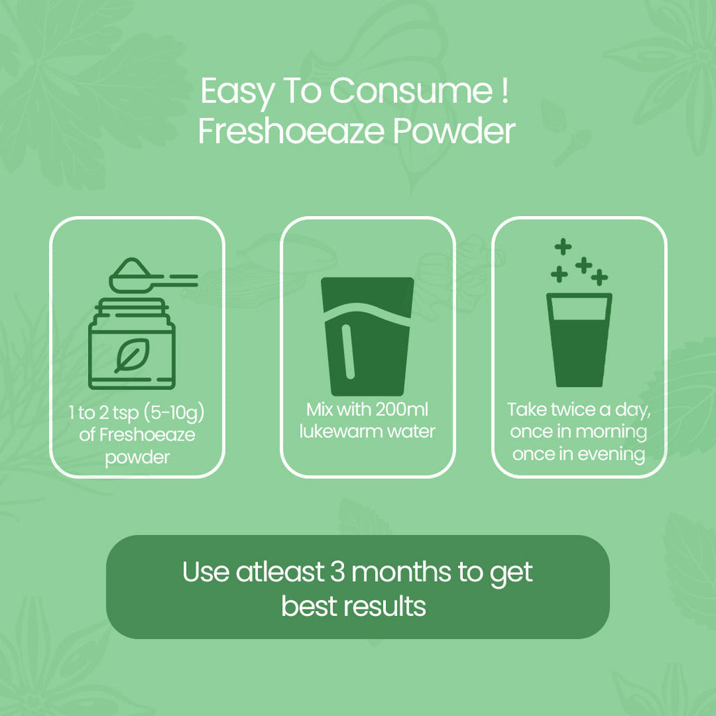 how to use Freshoeaze Powder