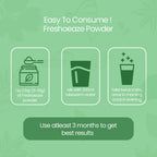 how to use Freshoeaze Powder