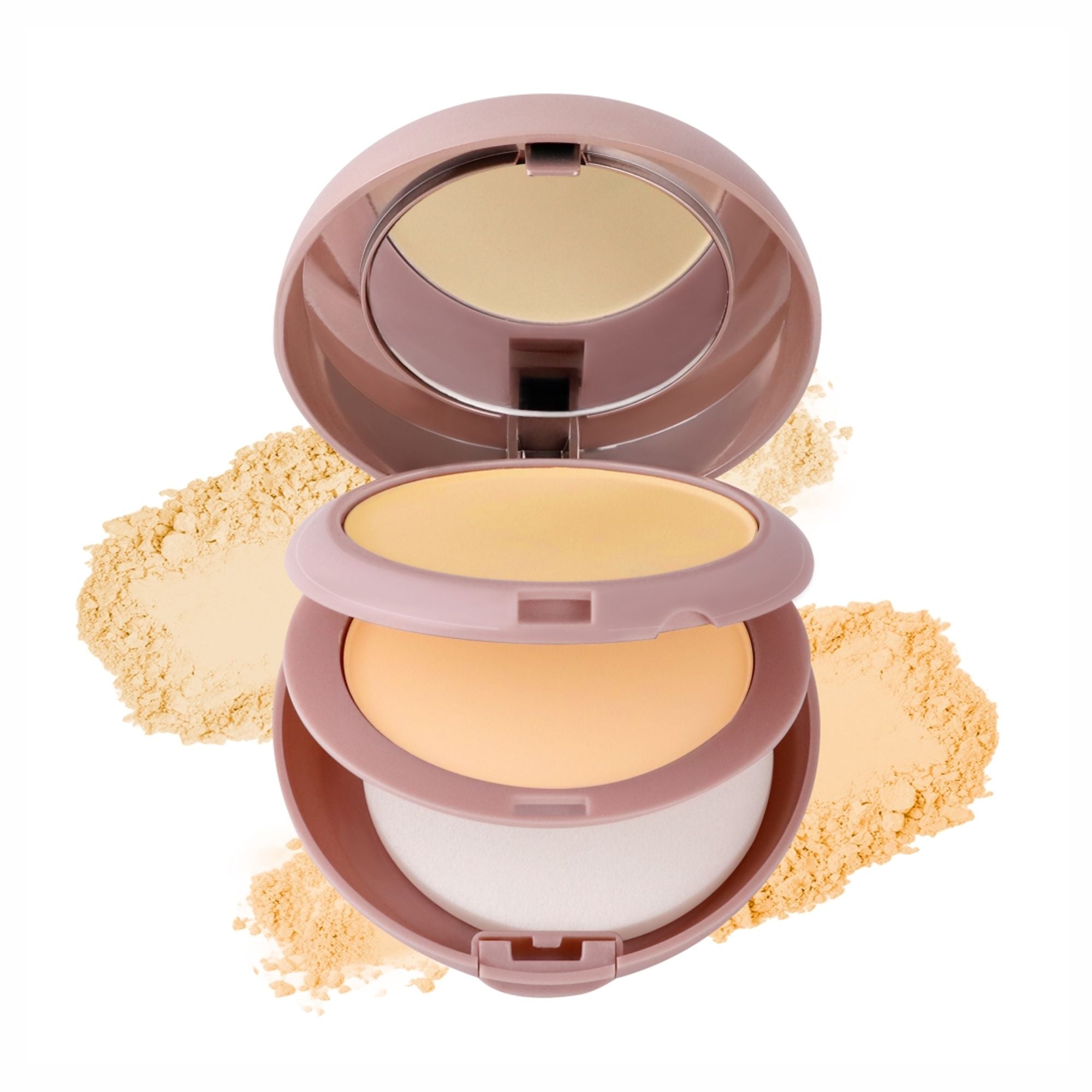 Matt Look Face Fix Ultimate Set Compact Powder - Natural Nude