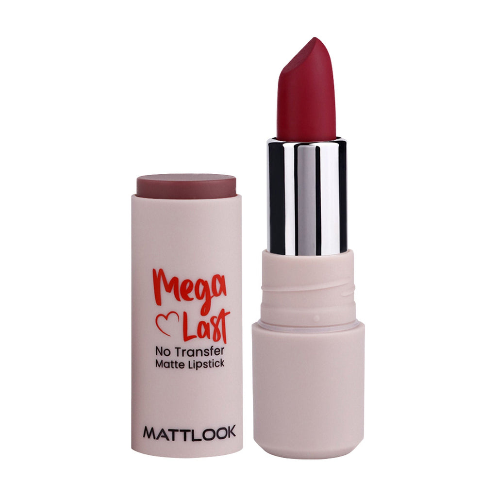 Matt Look Mega Last No Transfer Matte Lipstick - Blush Pink