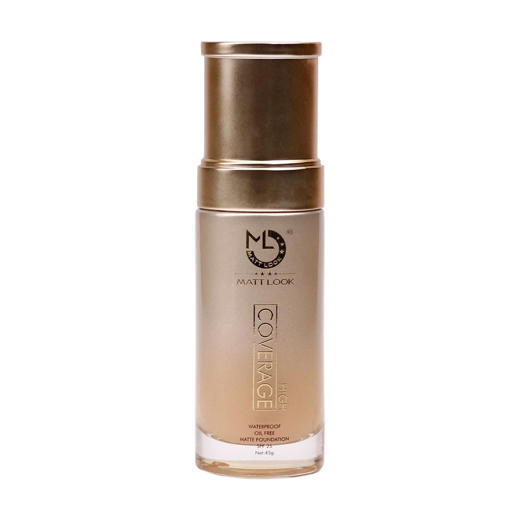 Matt Look High Coverage Foundation - Cream Beige