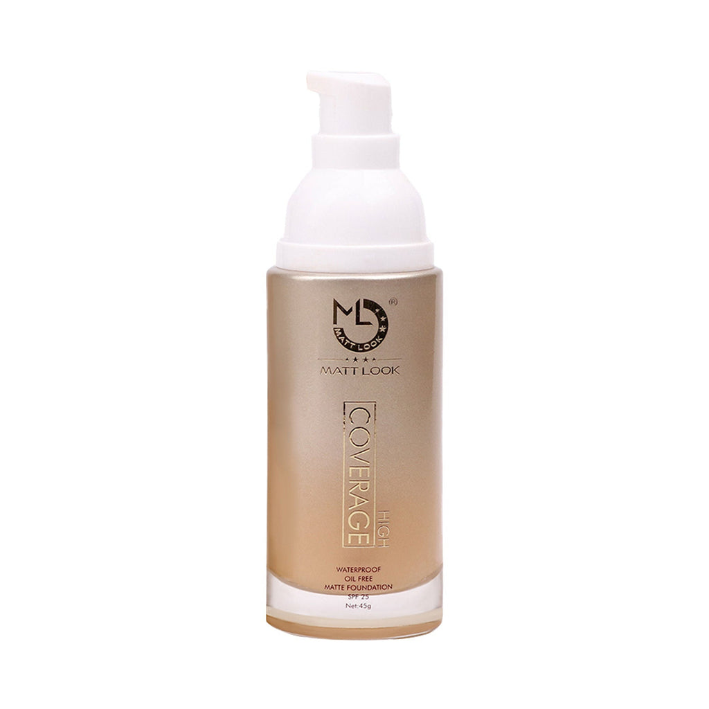 Matt Look High Coverage Foundation - Cream Beige