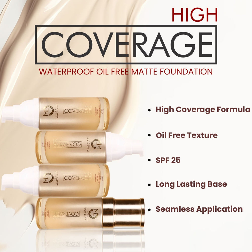 Matt Look High Coverage Foundation - Dewy