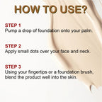 Matt Look High Coverage Foundation - Dewy