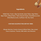 Munchilicious MultiMillet Muesli Fruits, Nuts & Seeds Crunchy Millets, High in Fibre and Protein