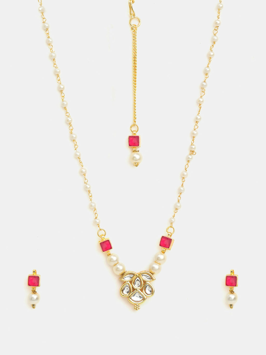 Ruby Raang Mannat Kundan Set - Distacart
