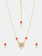 Ruby Raang Mannat Kundan Set - Distacart
