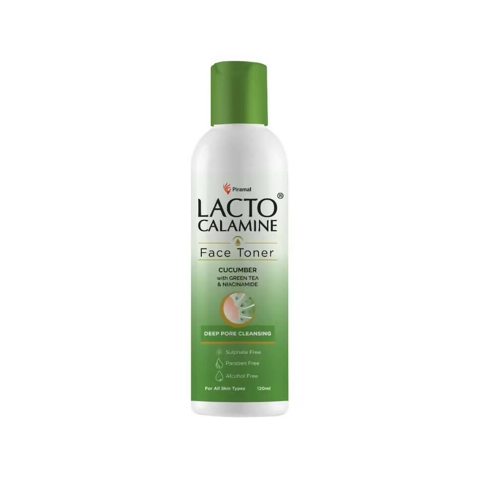 Lacto Calamine Face Toner Cucumber with Green Tea & Niacinamide