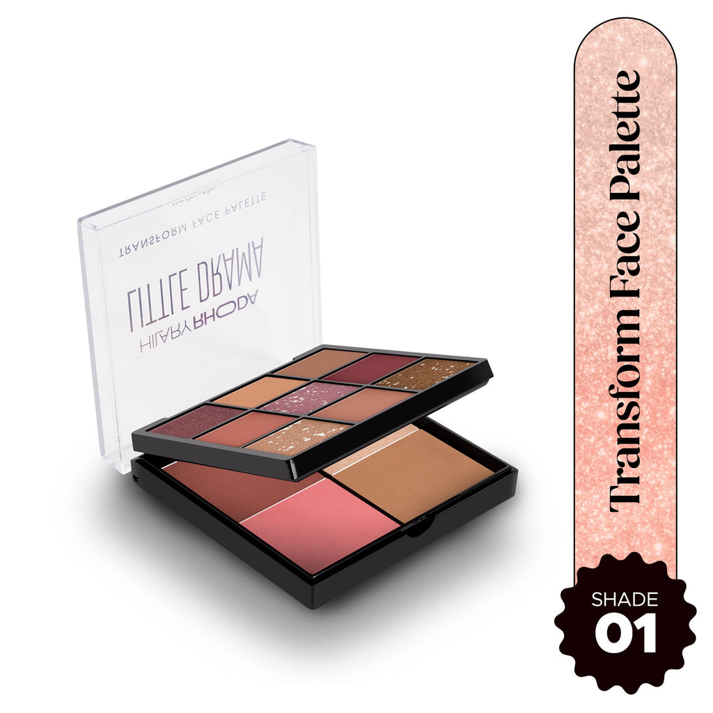 Hilary Rhoda Transform Face Palette - Soft Glam 01