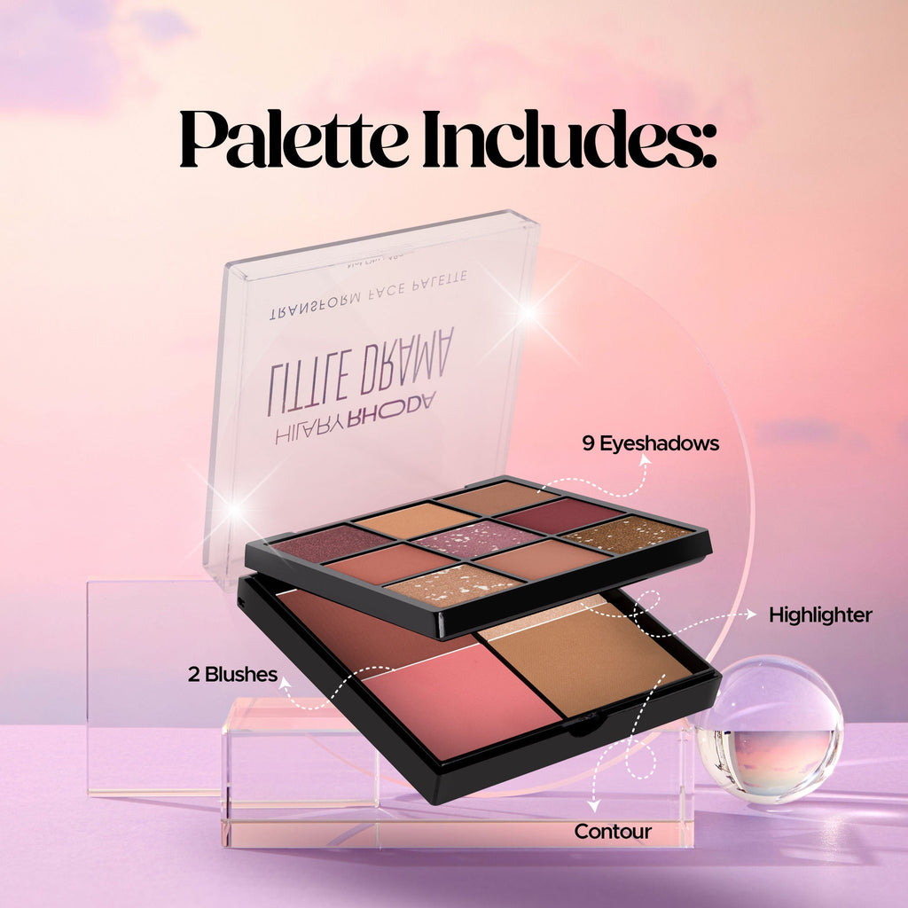 Hilary Rhoda Transform Face Palette - Soft Glam 01 - Distacart