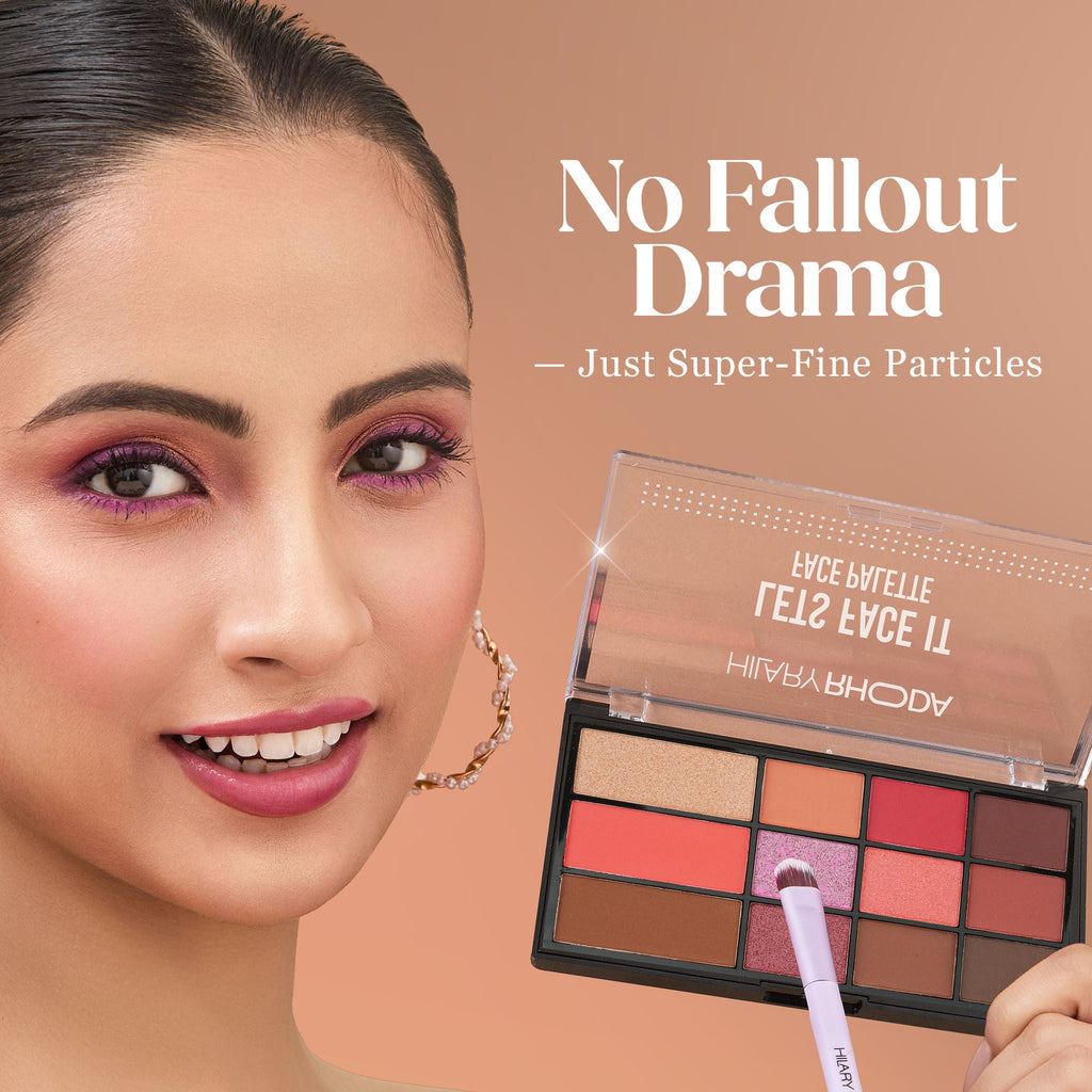 Hilary Rhoda Lets Face It Face Palette - Day Spring 01 - Distacart