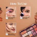 Hilary Rhoda Lets Face It Face Palette - Sun Downer 02 - Distacart
