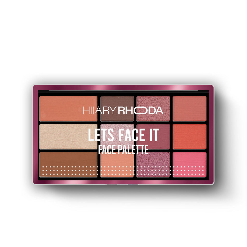 Hilary Rhoda Lets Face It Face Palette - Sun Downer 02 - Distacart