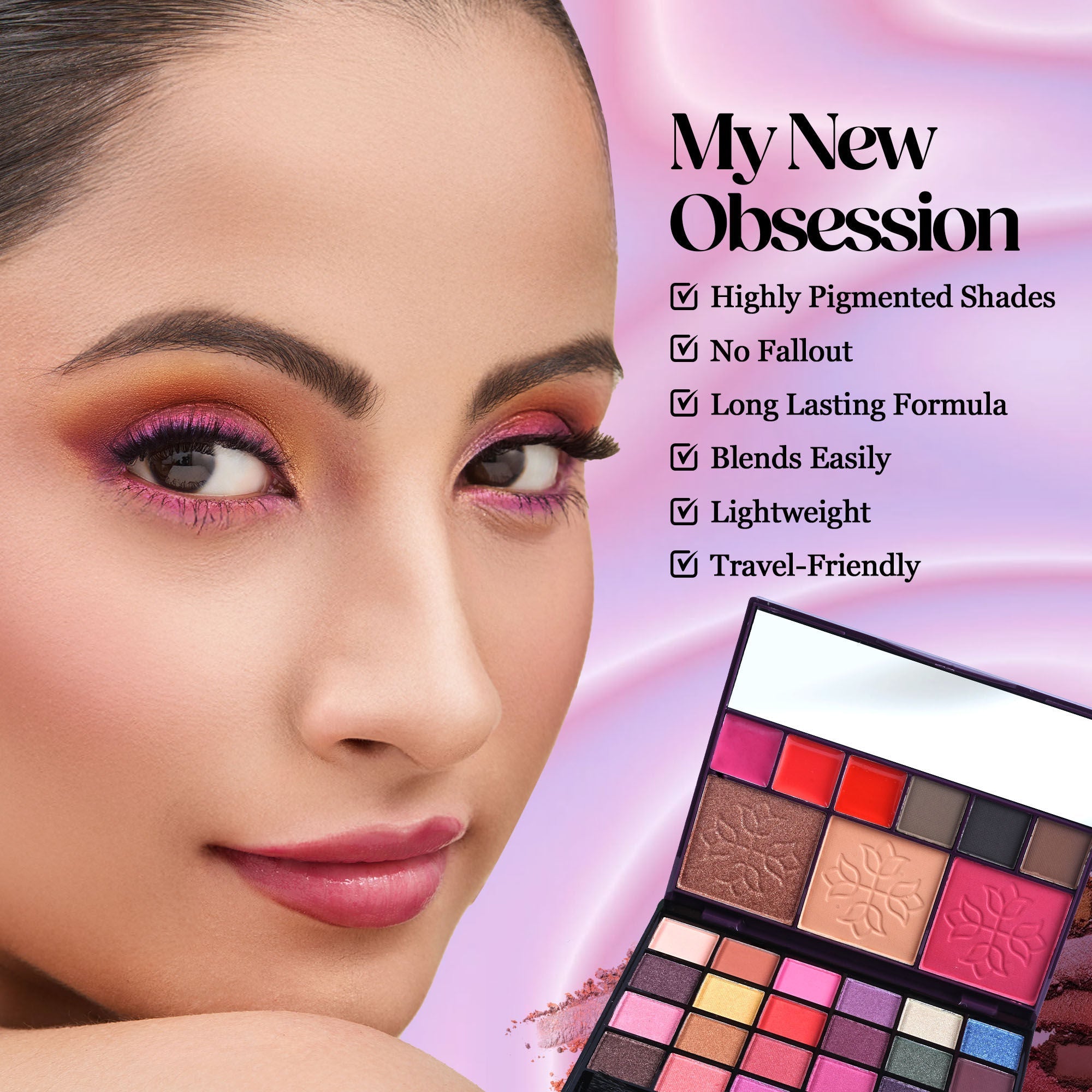 Hilary Rhoda The Collective Face Palette - Multi 01 - Distacart