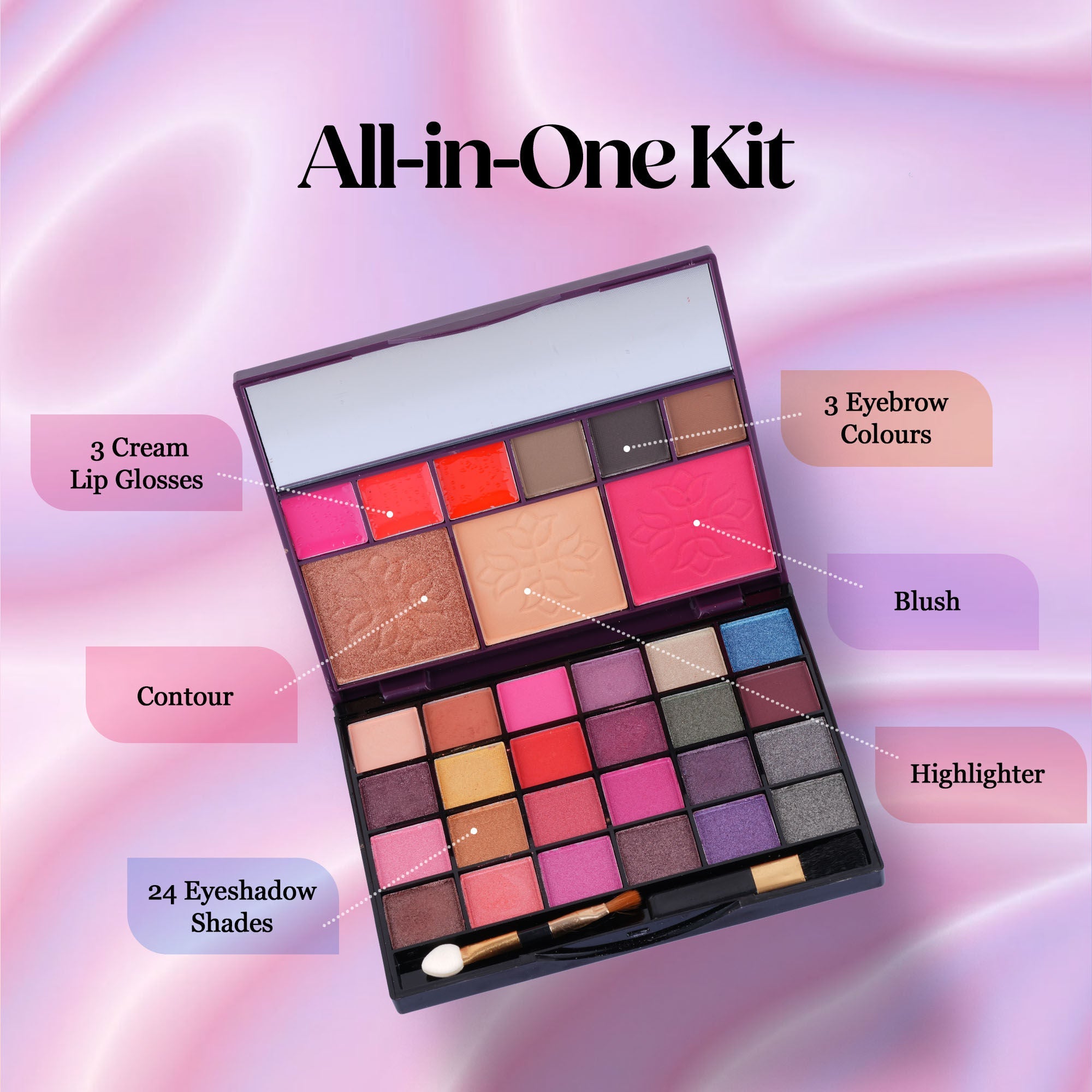 Hilary Rhoda The Collective Face Palette - Multi 01 - Distacart