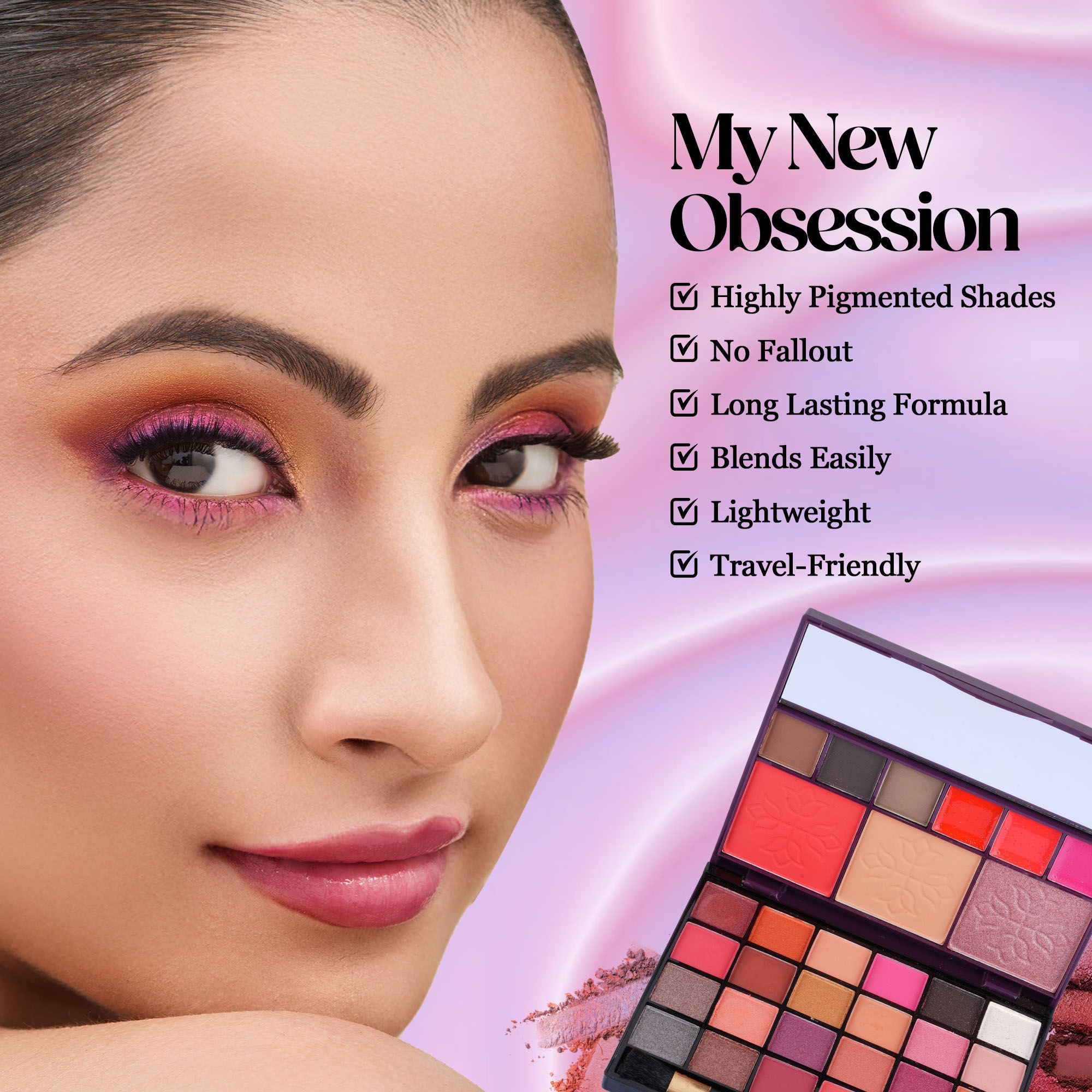 Hilary Rhoda The Collective Face Palette - Multi 02 - Distacart