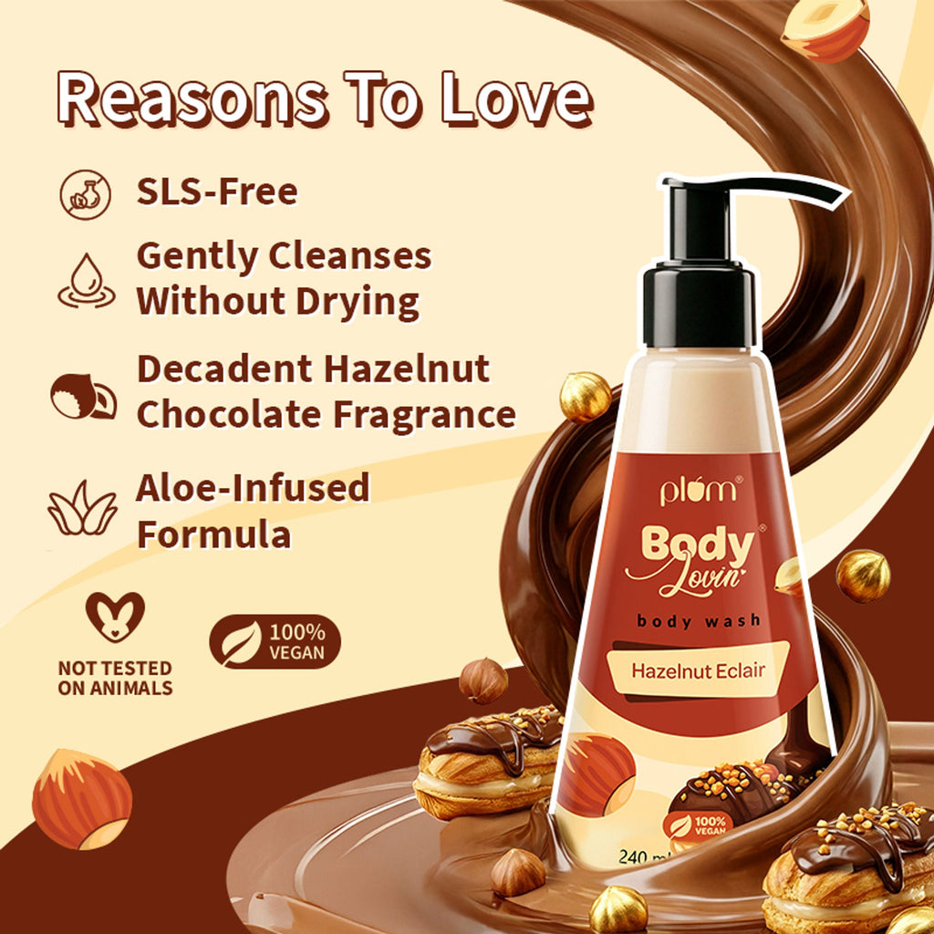 Plum BodyLovin' Hazelnut Eclair Body Wash