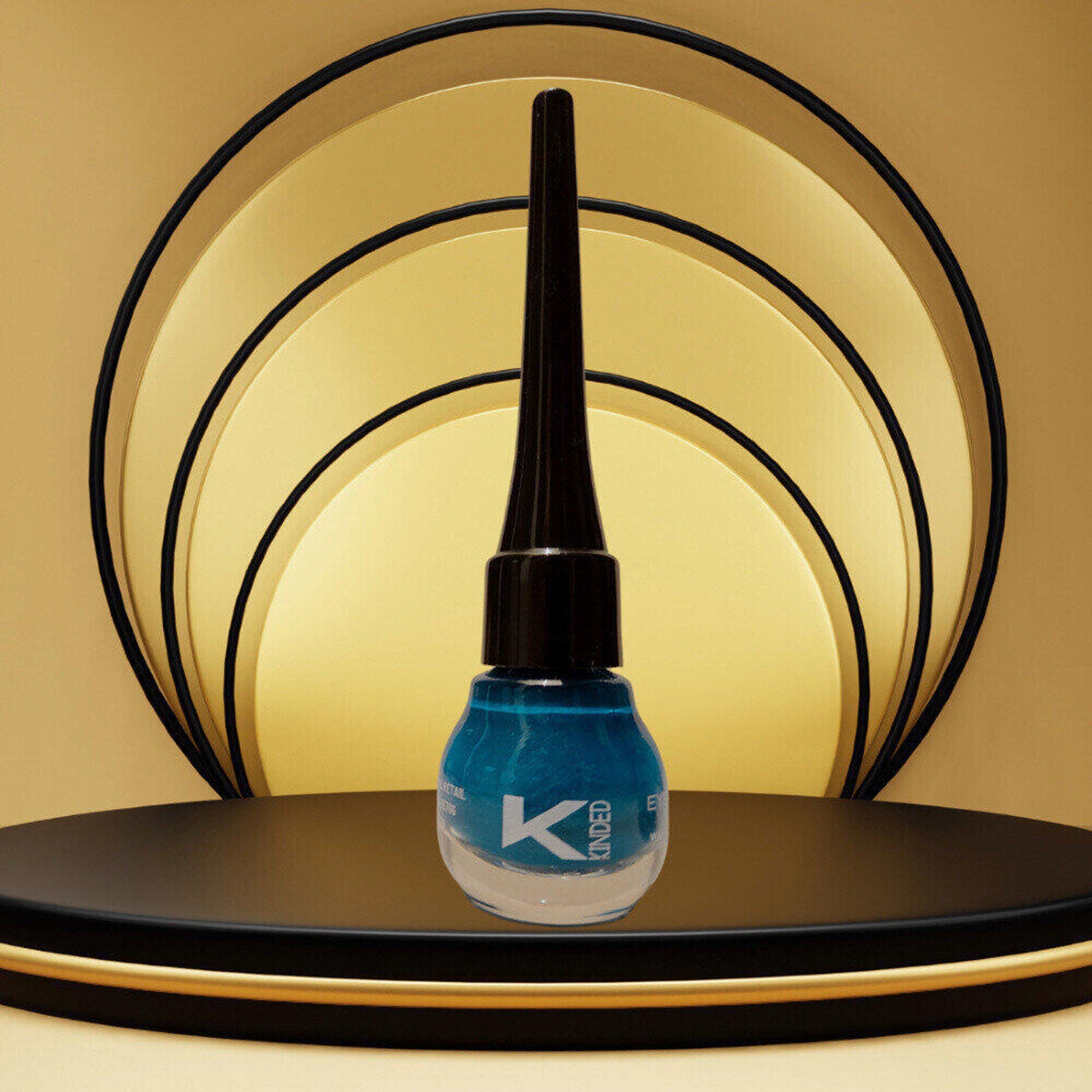 kinded liquid eye liner teal green