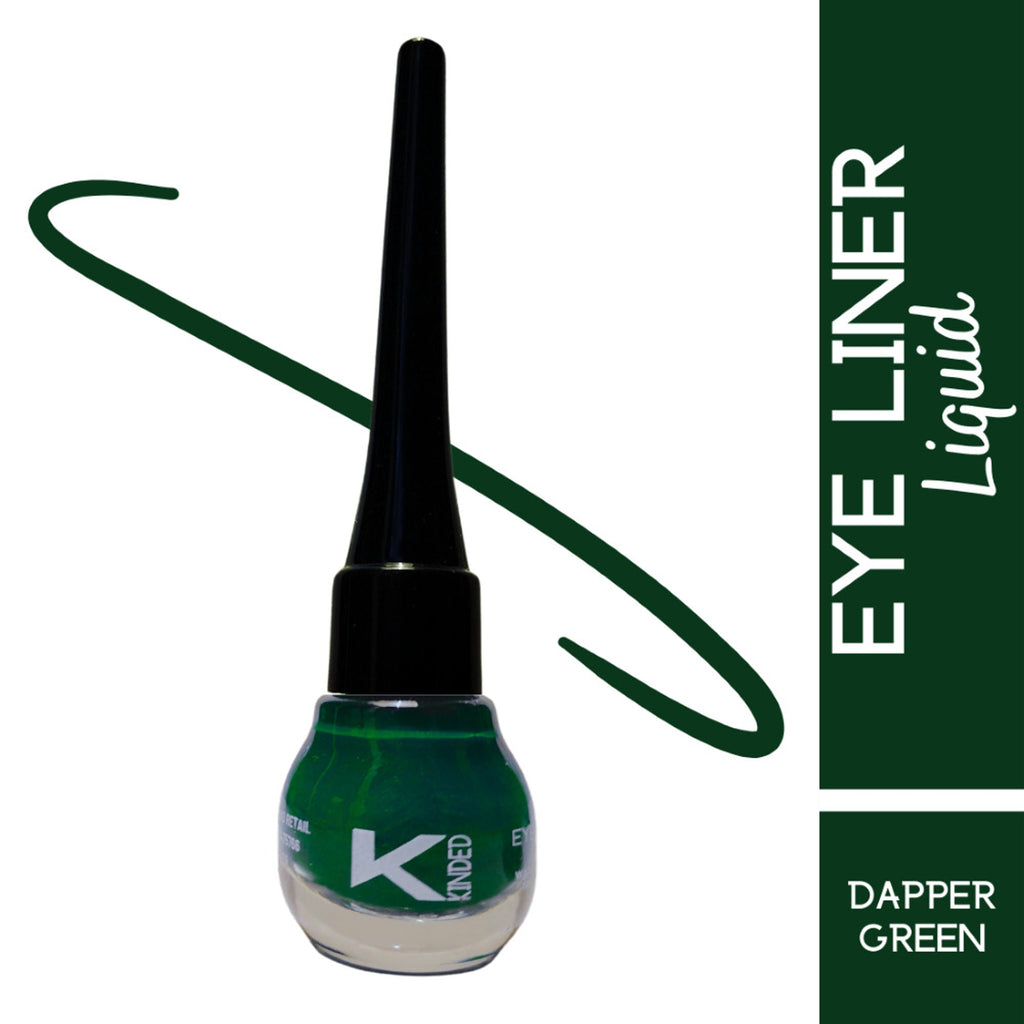 kinded liquid eye liner dapper green