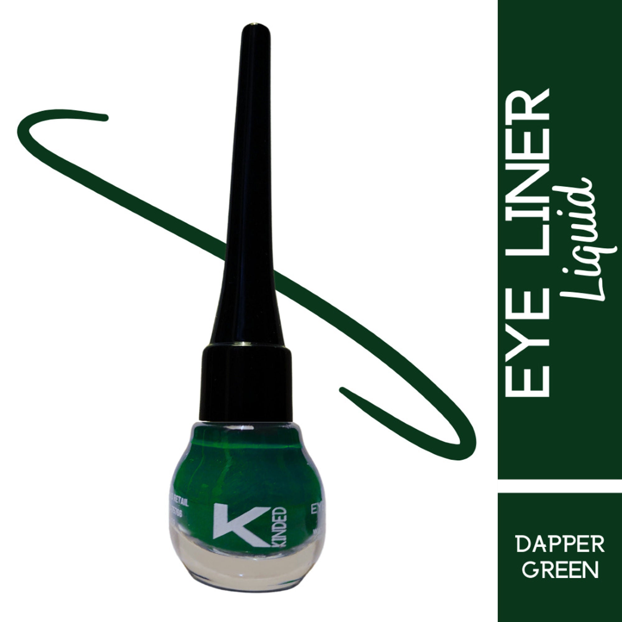 kinded liquid eye liner dapper green