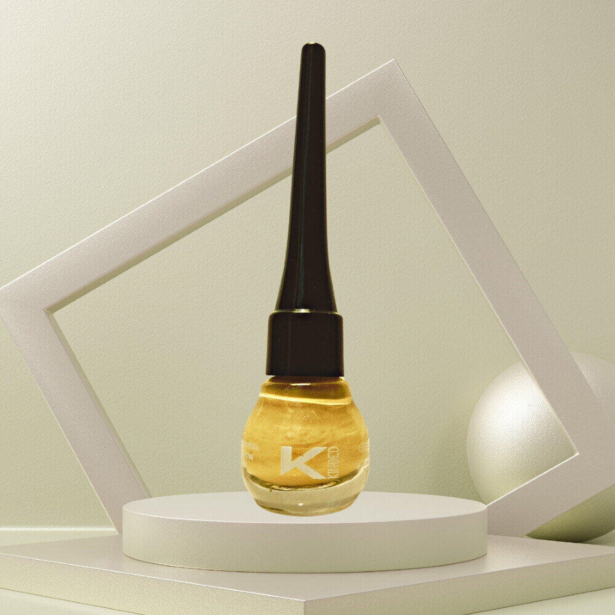 KINDED Liquid Metallic Eye Liner - Golden Glaze