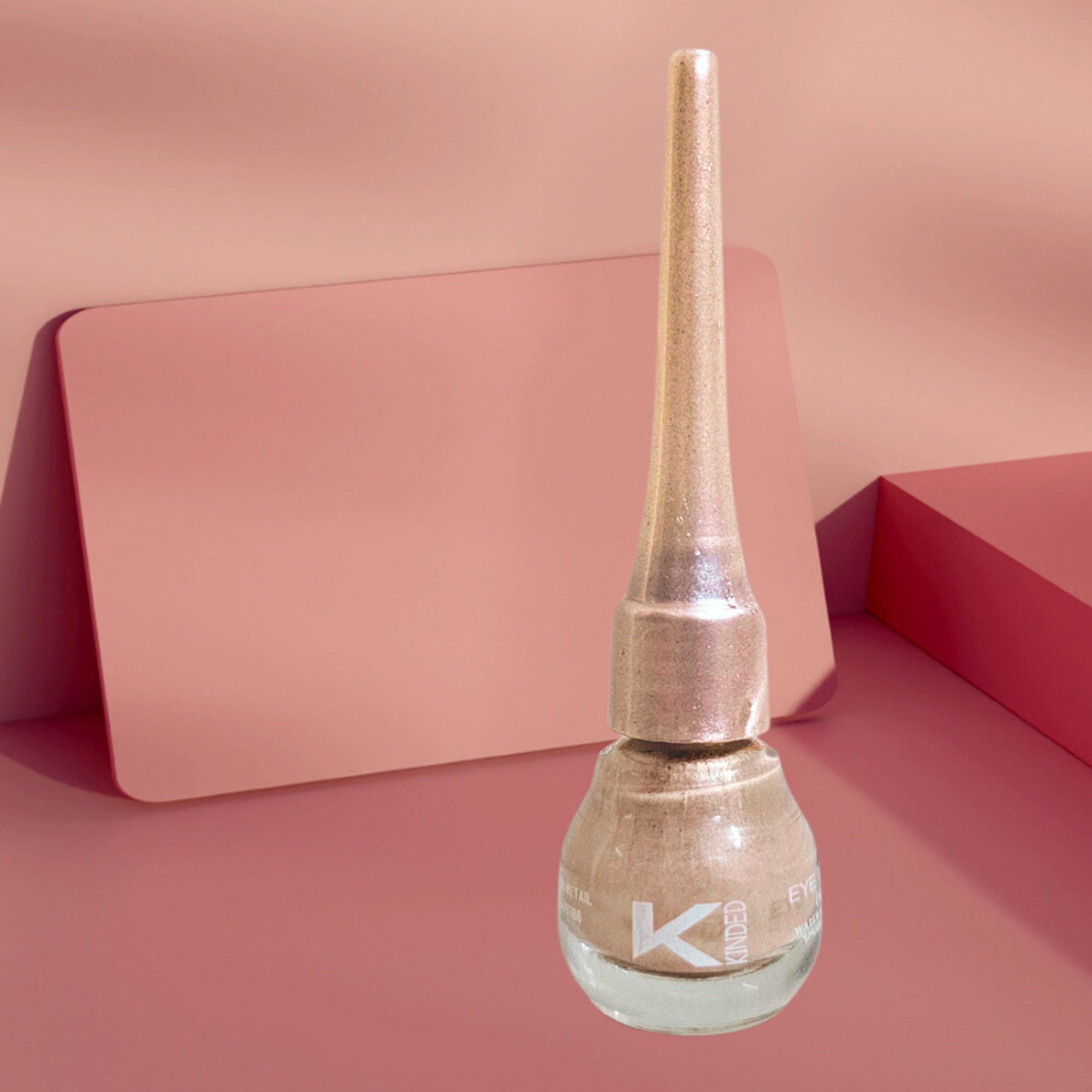 kinded liquid metallic eye liner pink pearl