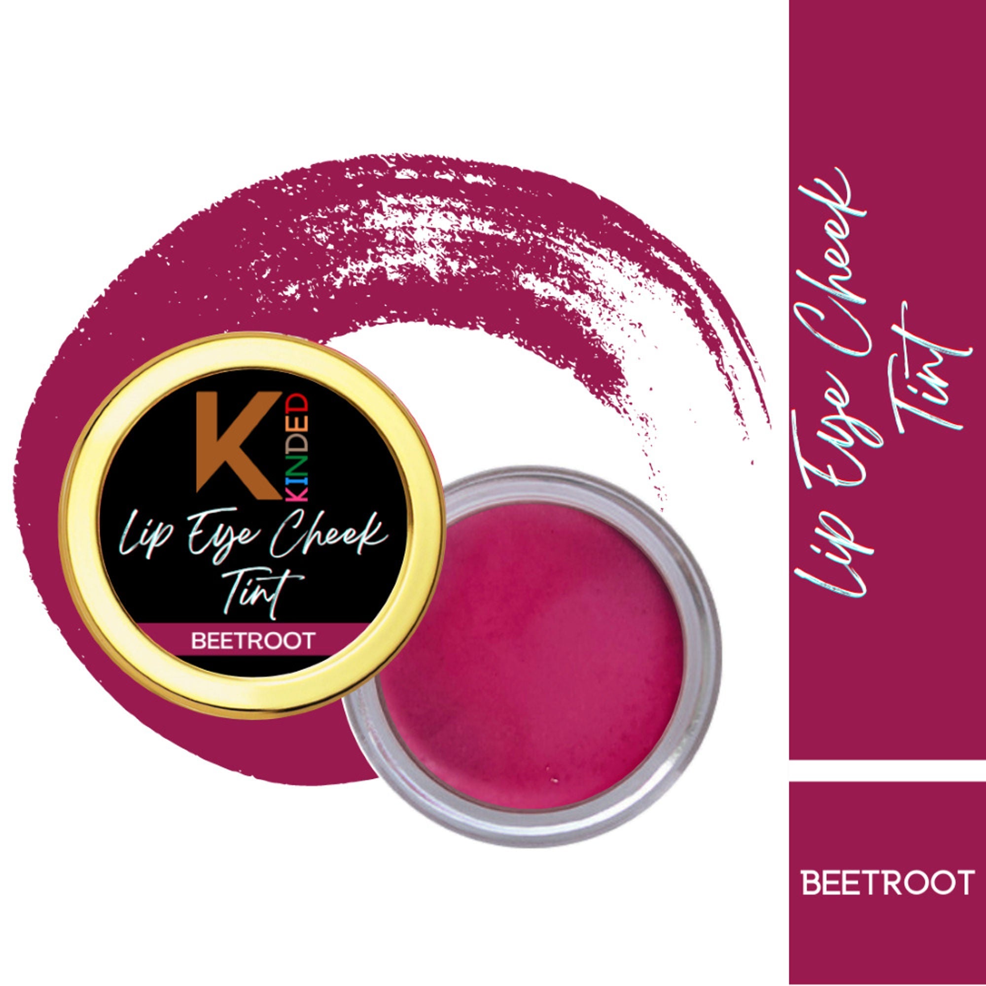 KINDED Lip, Eye and Cheek Tint - Beetroot