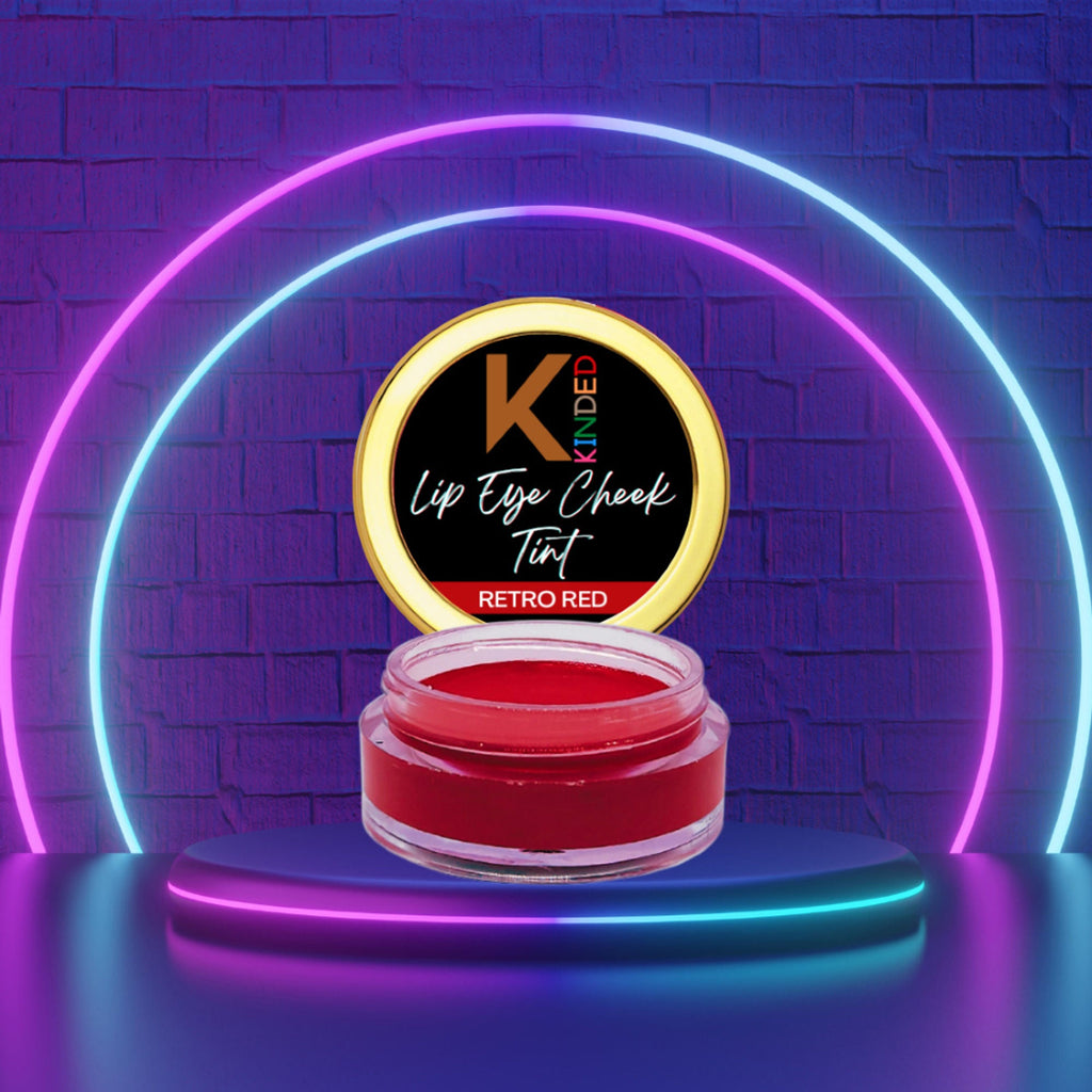 KINDED Lip, Eye and Cheek Tint - Retro Red
