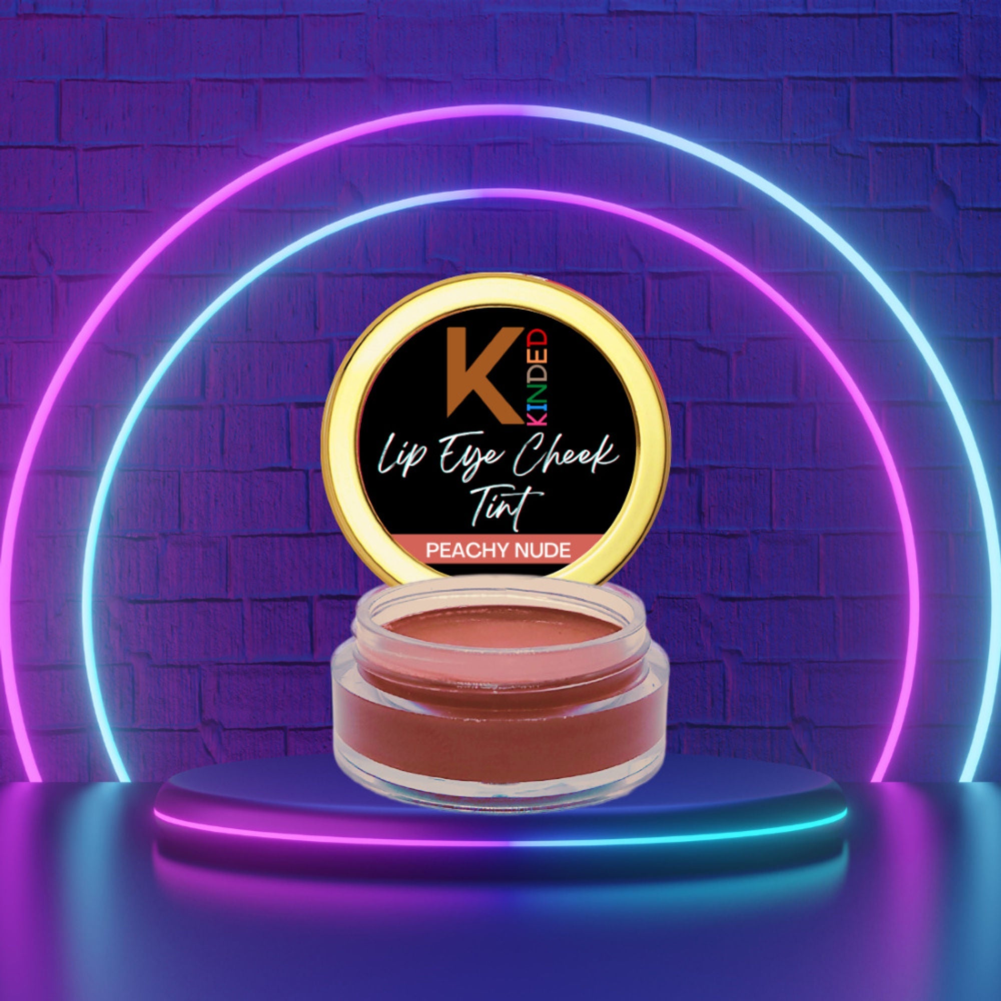 KINDED Lip, Eye and Cheek Tint - Peachy Nude