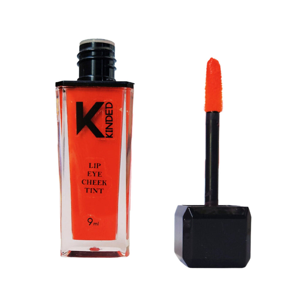 kinded lip eye cheek tint with vitamin e enriched 08 sangria orange