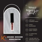 KINDED Mousse Shimmer Highlighter - Rusty Bronze