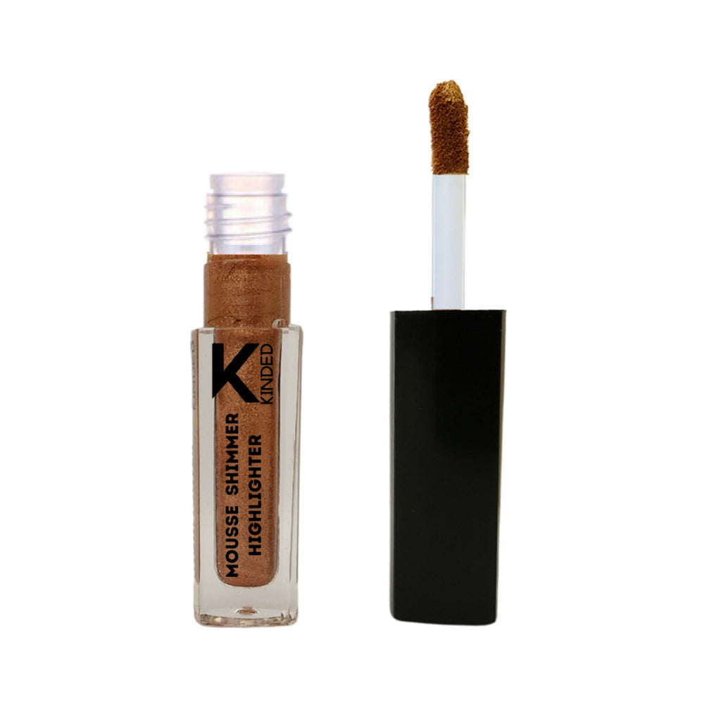 KINDED Mousse Shimmer Highlighter - Cool Copper