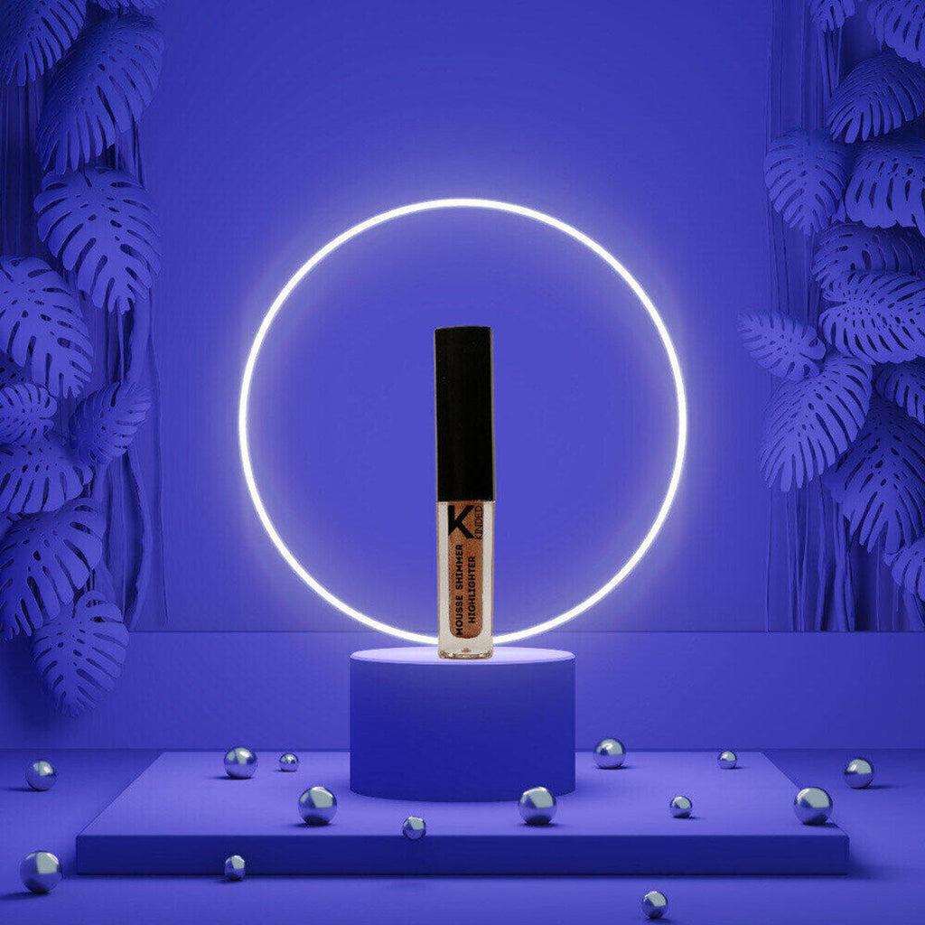 KINDED Mousse Shimmer Highlighter - Cool Copper