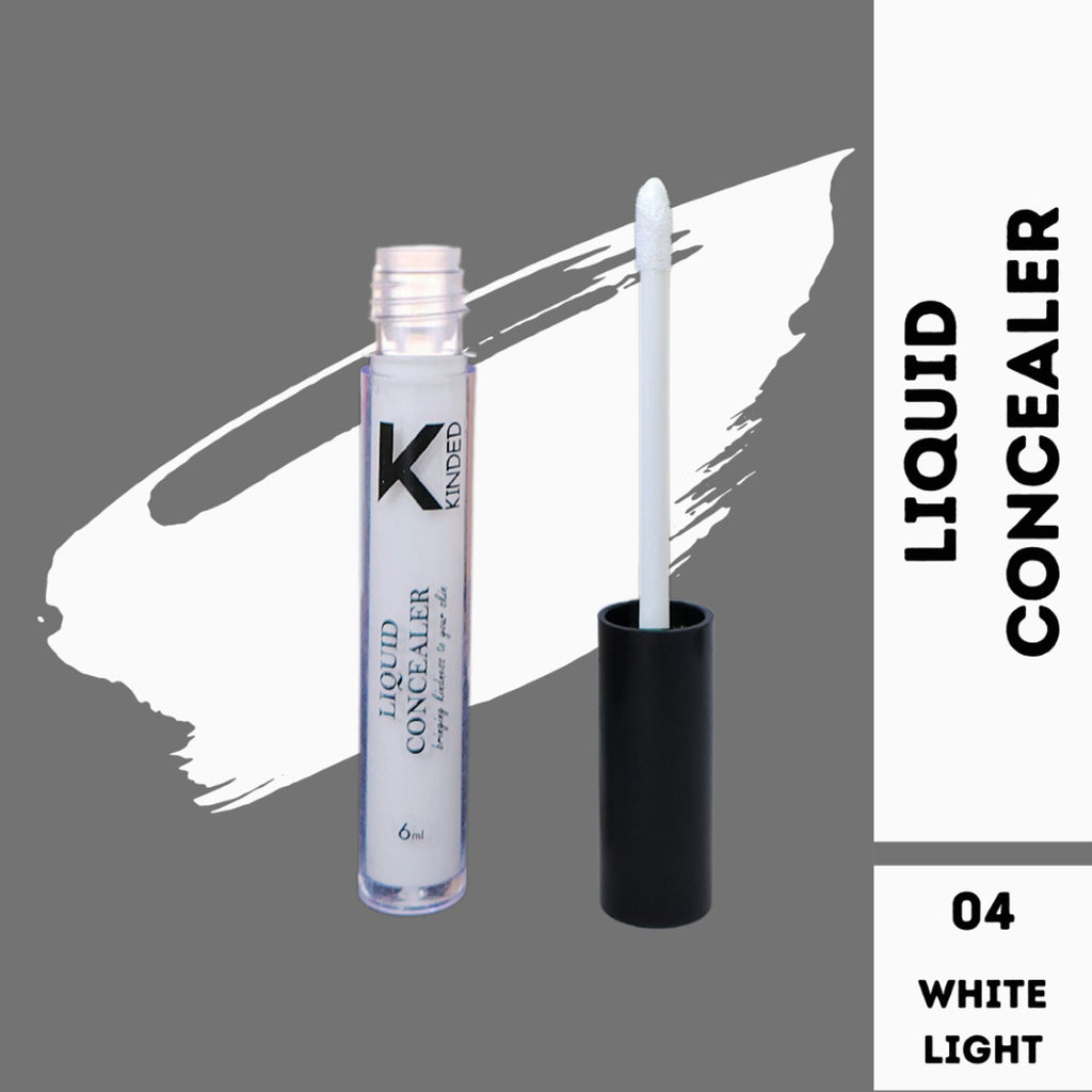 kinded liquid concealer white light